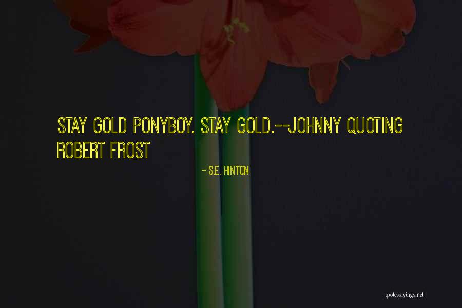 Magic Pawn Shops Quotes By S.E. Hinton Magic Pawn Shops Quotes By S.E. Hinton