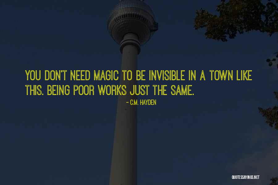 Magic Quotes Quotes By C.M. Hayden Magic Quotes Quotes By C.M. Hayden