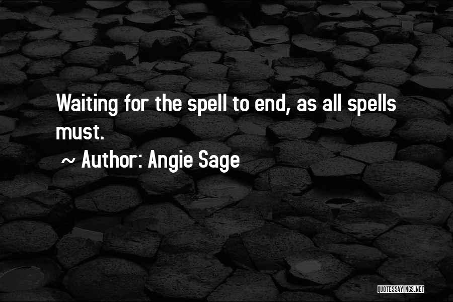 Magic Spell Quotes By Angie Sage