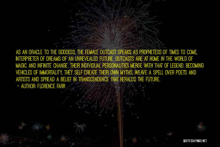 Magic Spell Quotes By Florence Farr