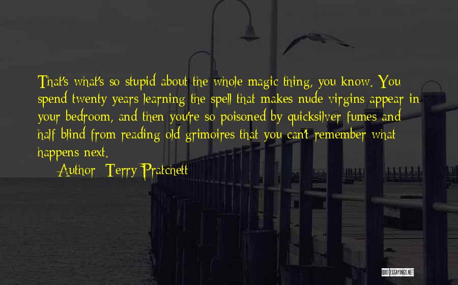 Magic Spell Quotes By Terry Pratchett