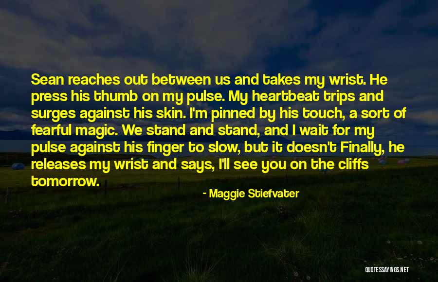 Magic Touch Quotes By Maggie Stiefvater Magic Touch Quotes By Maggie Stiefvater