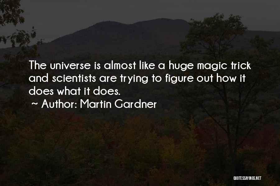 Magic Trick Quotes By Martin Gardner