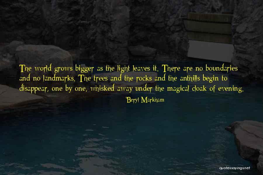 Magical Trees Quotes By Beryl Markham