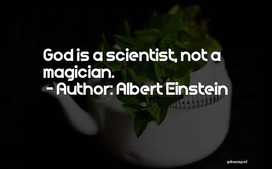 Magician Quotes By Albert Einstein