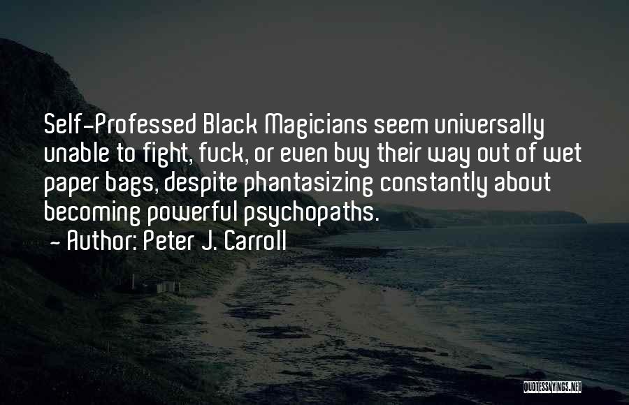 Magicians Quotes By Peter J. Carroll