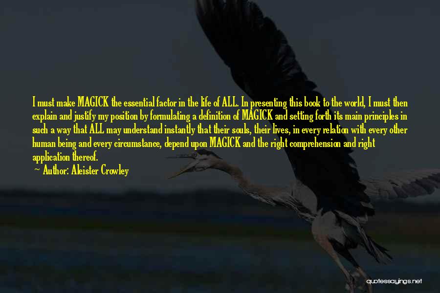 Magick Quotes By Aleister Crowley