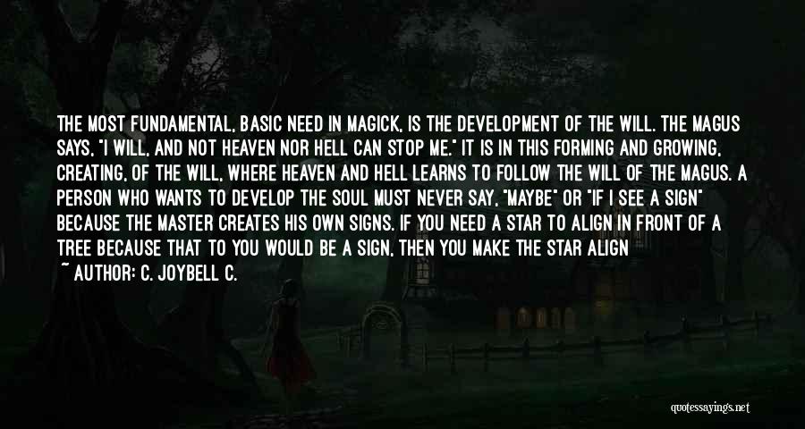 Magick Quotes By C. JoyBell C.