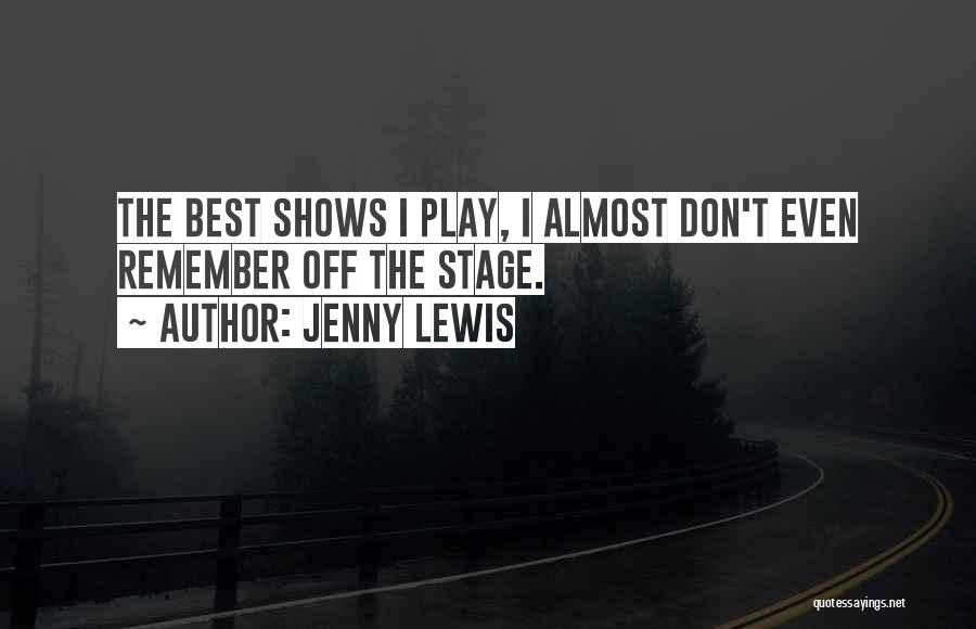 Maginex Quotes By Jenny Lewis