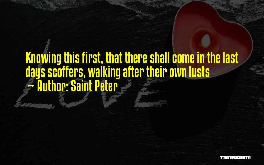 Magister Quotes By Saint Peter