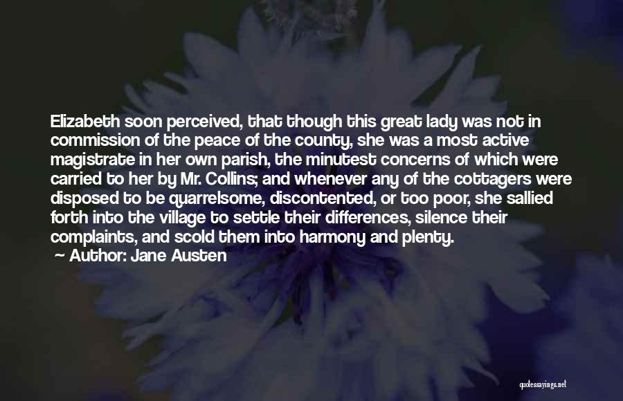 Magistrate Quotes By Jane Austen