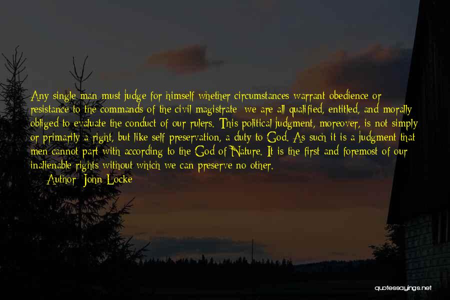 Magistrate Quotes By John Locke