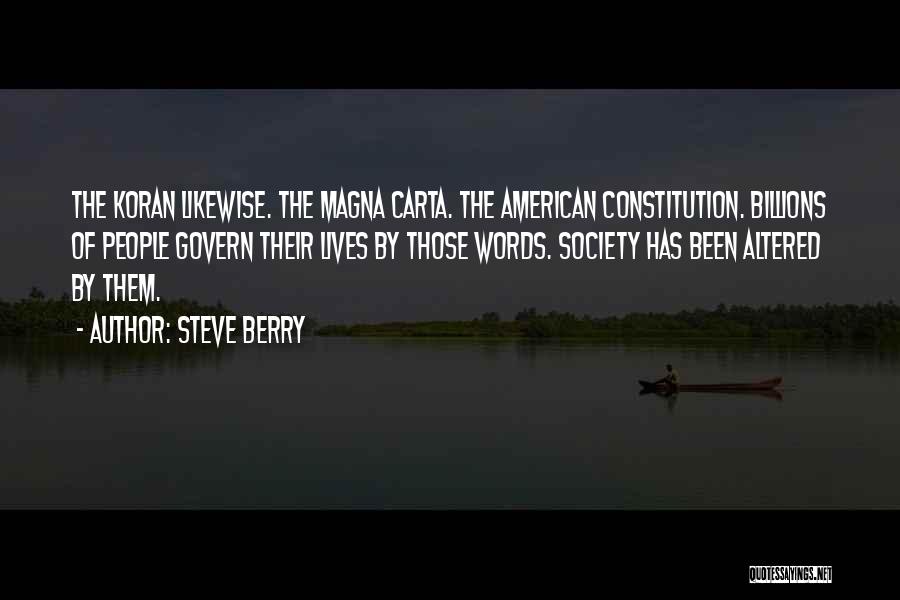 Magna Carta 2 Quotes By Steve Berry