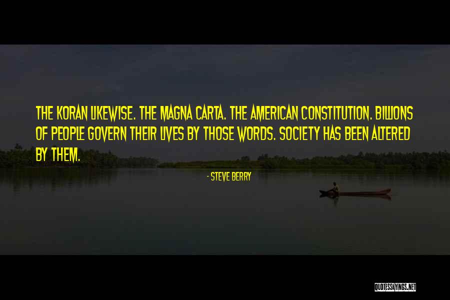 Magna Quotes By Steve Berry Magna Quotes By Steve Berry