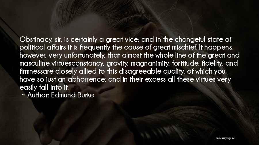 Magnanimity Quotes By Edmund Burke