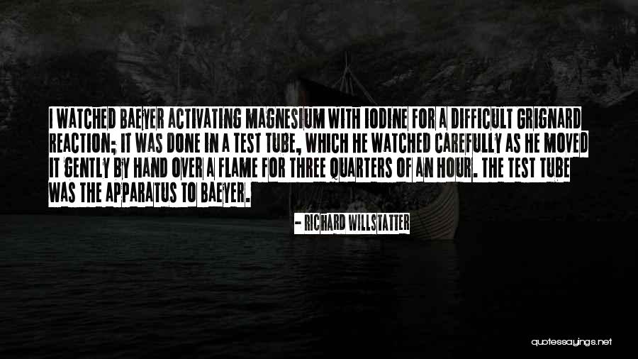 Magnesium Quotes By Richard Willstatter Magnesium Quotes By Richard Willstatter