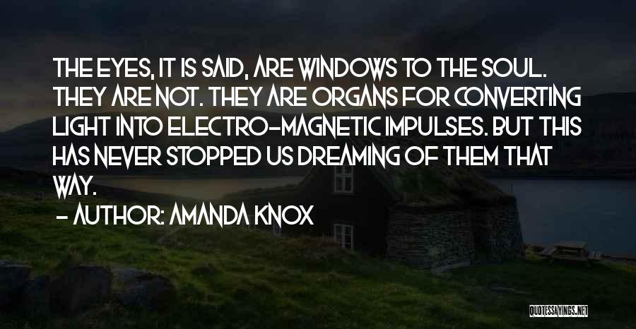 Magnetic Eyes Quotes By Amanda Knox