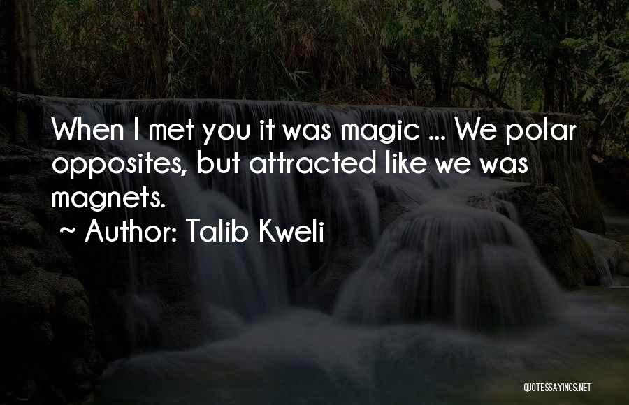 Magnets Quotes By Talib Kweli