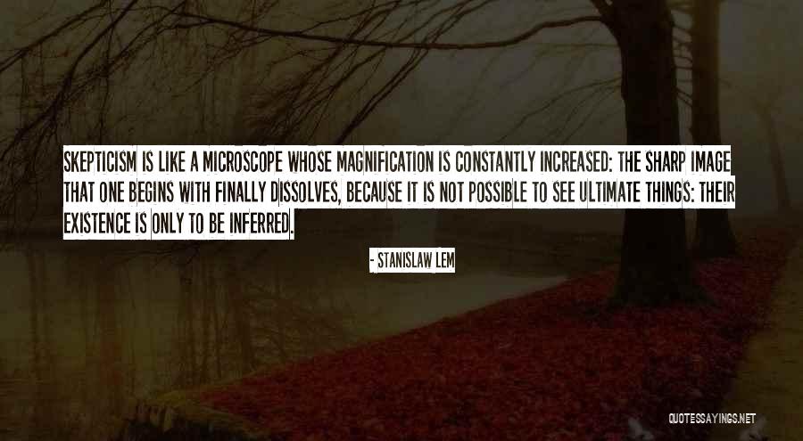 Magnification Quotes By Stanislaw Lem