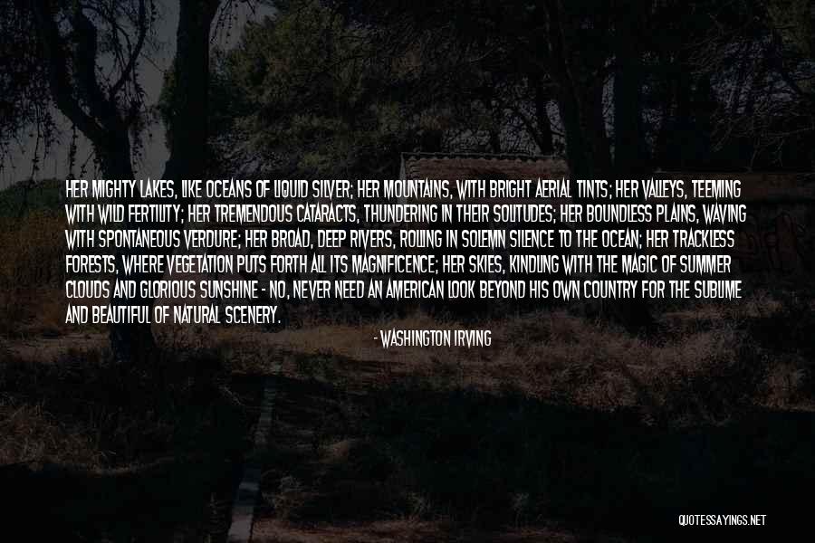 Magnificence And Beauty Quotes By Washington Irving Magnificence And Beauty Quotes By Washington Irving