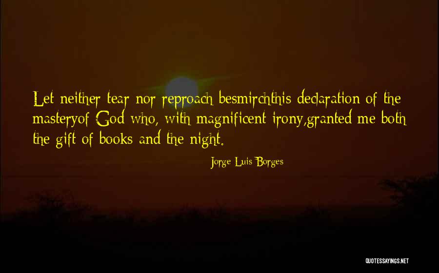 Magnificent God Quotes By Jorge Luis Borges