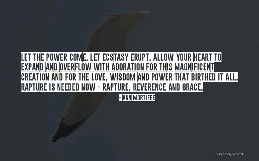 Magnificent Heart Quotes By Ann Mortifee Magnificent Heart Quotes By Ann Mortifee