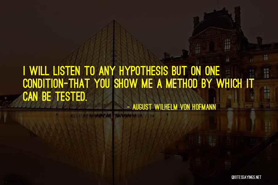 Magnifico Cast Quotes By August Wilhelm Von Hofmann Magnifico Cast Quotes By August Wilhelm Von Hofmann