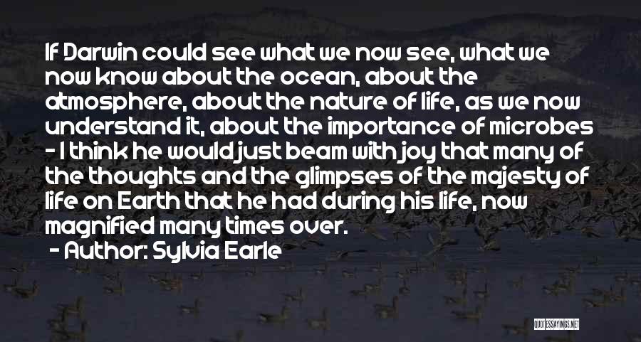 Magnified Quotes By Sylvia Earle