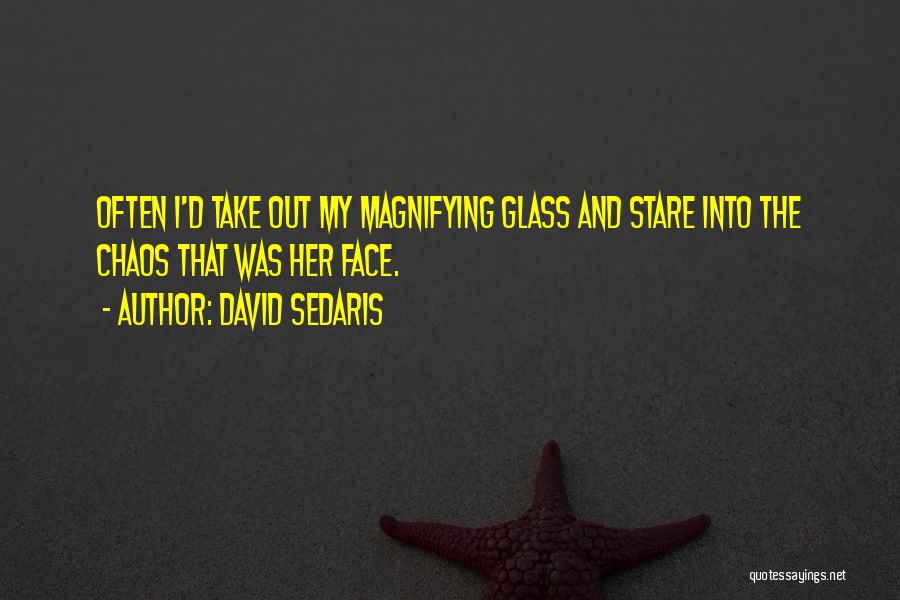Magnifying Glass Quotes By David Sedaris