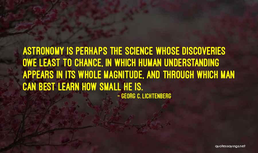 Magnitude Best Quotes By Georg C. Lichtenberg Magnitude Best Quotes By Georg C. Lichtenberg