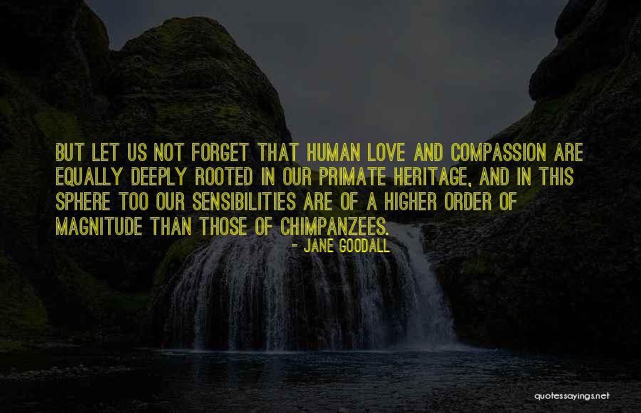 Magnitude Best Quotes By Jane Goodall Magnitude Best Quotes By Jane Goodall