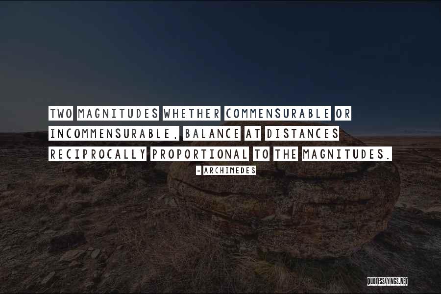Magnitudes Quotes By Archimedes Magnitudes Quotes By Archimedes