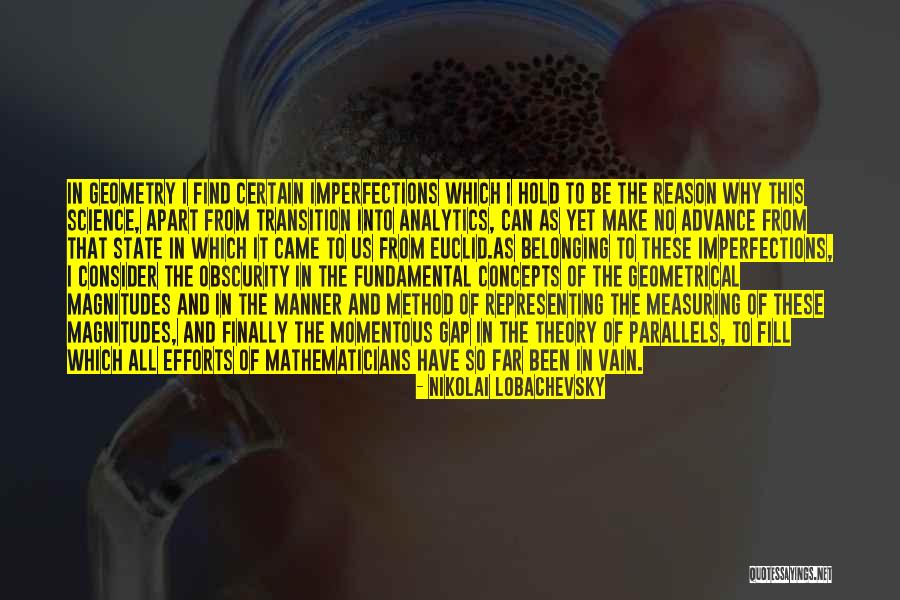 Magnitudes Quotes By Nikolai Lobachevsky Magnitudes Quotes By Nikolai Lobachevsky
