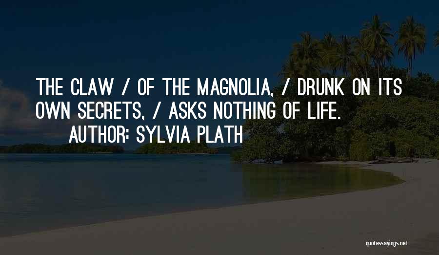 Magnolia Quotes By Sylvia Plath