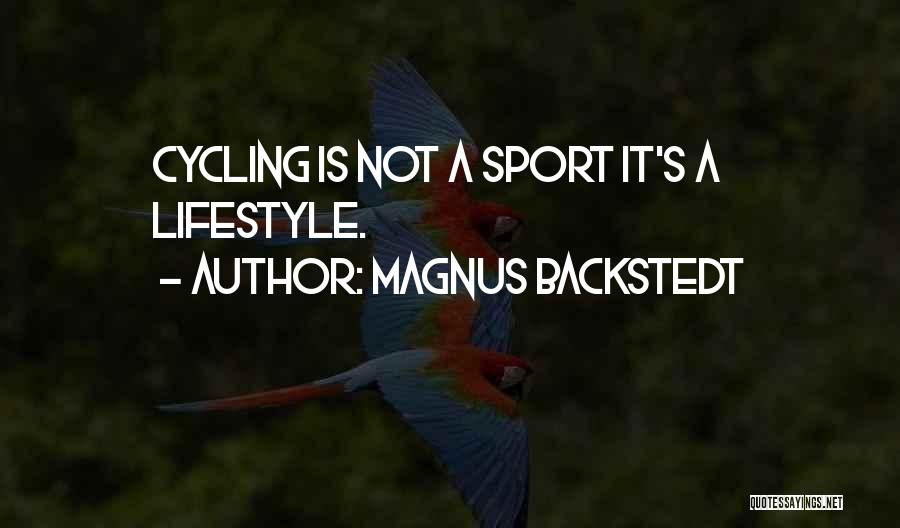 Magnus Backstedt Quotes 1394545