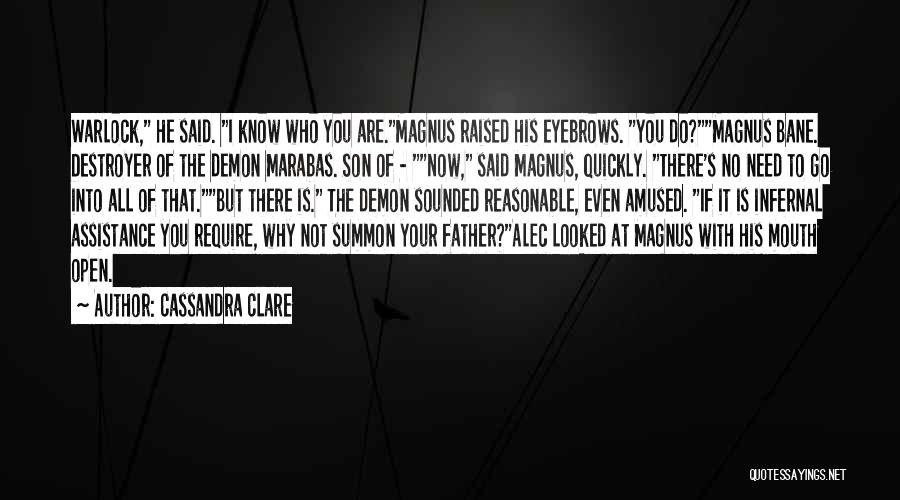 Magnus Bane Alec Lightwood Quotes By Cassandra Clare