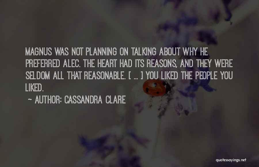 Magnus Bane And Alec Quotes By Cassandra Clare