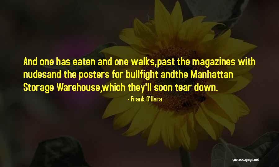 Magorien Honing Quotes By Frank O'Hara