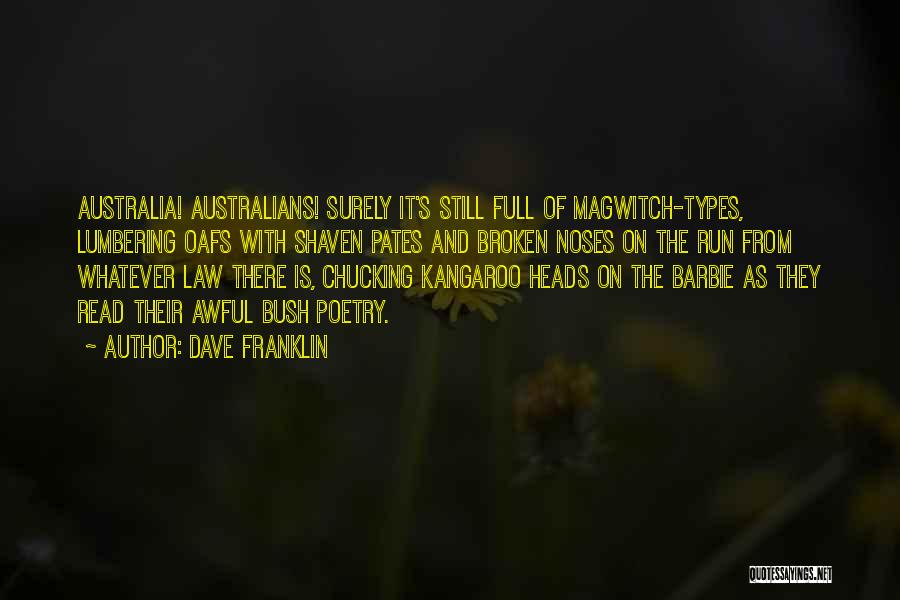 Magwitch Quotes By Dave Franklin