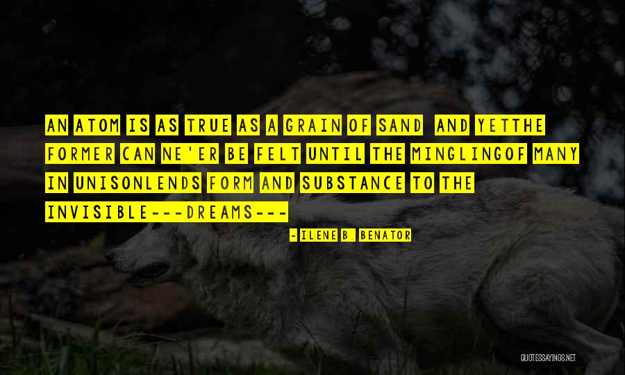 Mahanian Quotes By Ilene B. Benator Mahanian Quotes By Ilene B. Benator