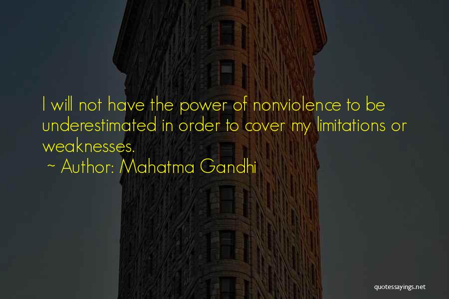 Mahatma Gandhi Nonviolence Quotes By Mahatma Gandhi