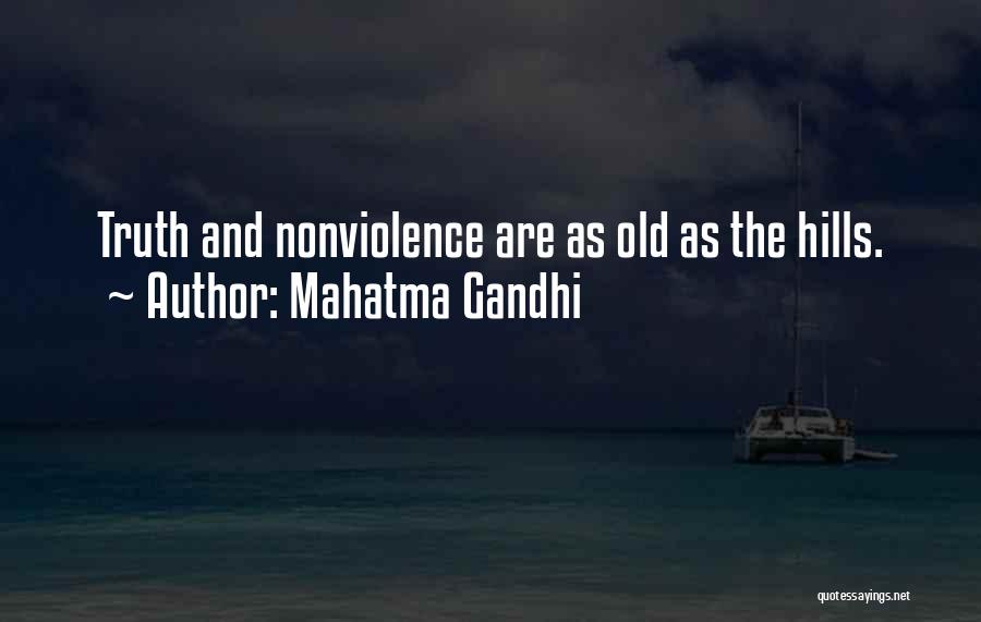 Mahatma Gandhi Nonviolence Quotes By Mahatma Gandhi