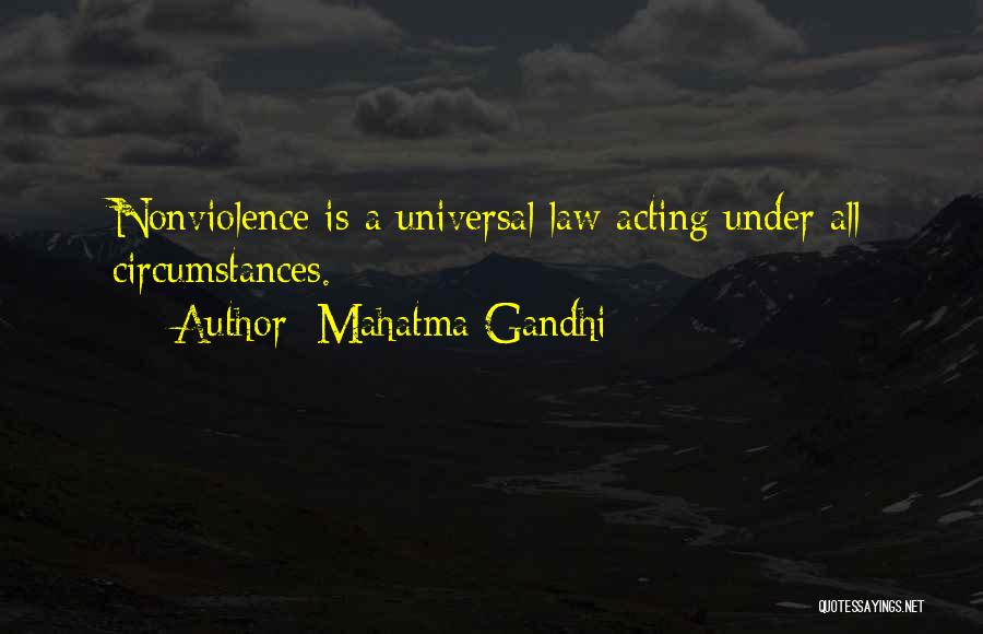 Mahatma Gandhi Nonviolence Quotes By Mahatma Gandhi