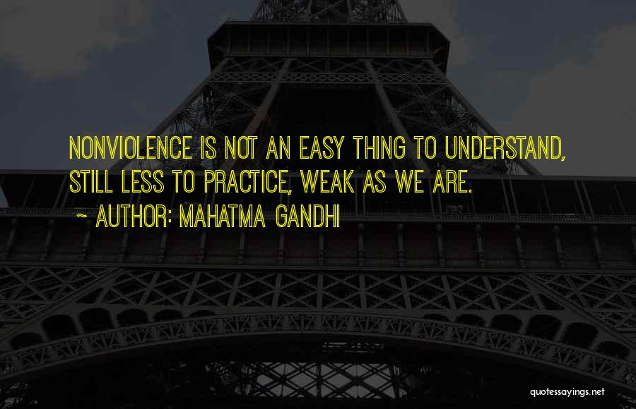 Mahatma Gandhi Nonviolence Quotes By Mahatma Gandhi