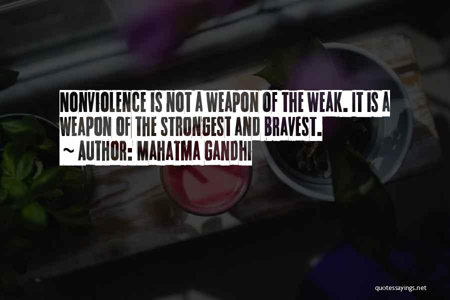 Mahatma Gandhi Nonviolence Quotes By Mahatma Gandhi