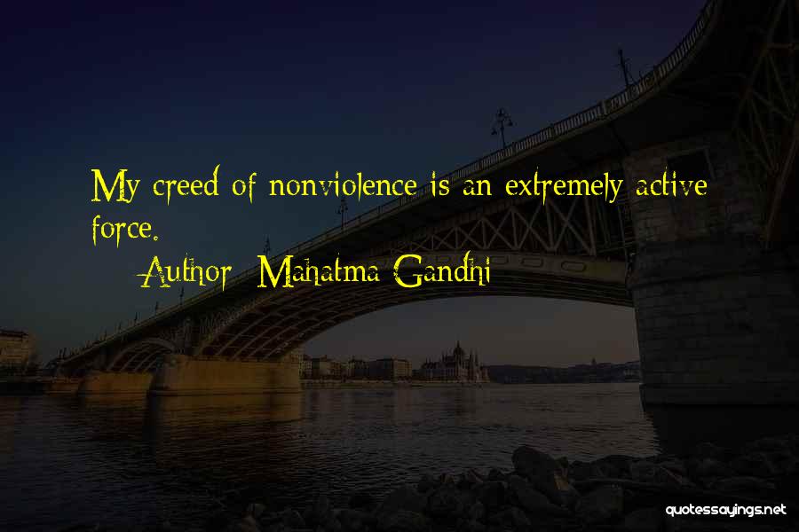 Mahatma Gandhi Nonviolence Quotes By Mahatma Gandhi