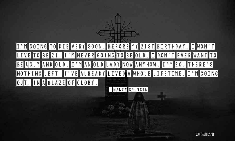 Mahealani Richardson Quotes By Nancy Spungen Mahealani Richardson Quotes By Nancy Spungen