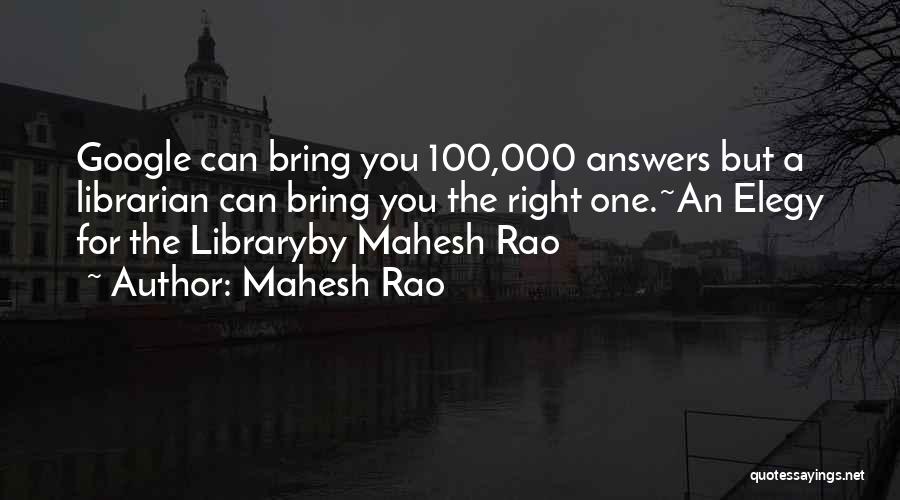 Mahesh Rao Quotes 2194172