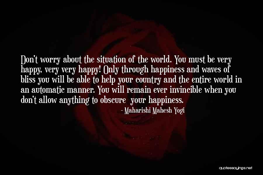 Mahesh Yogi Quotes By Maharishi Mahesh Yogi