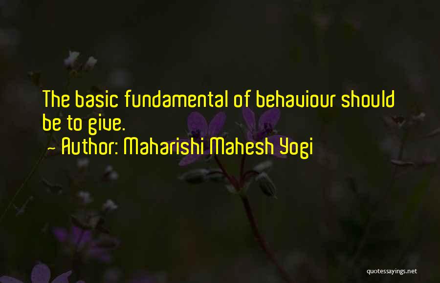 Mahesh Yogi Quotes By Maharishi Mahesh Yogi